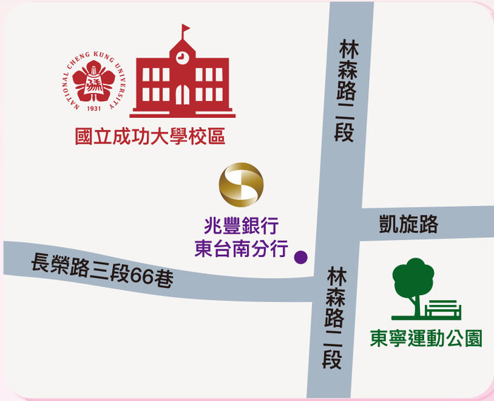 兆豐銀行位置圖